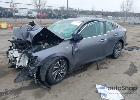 2020 Honda Insight Touring z USA, uszkodzony, nr VIN 19XZE4F97LE010008